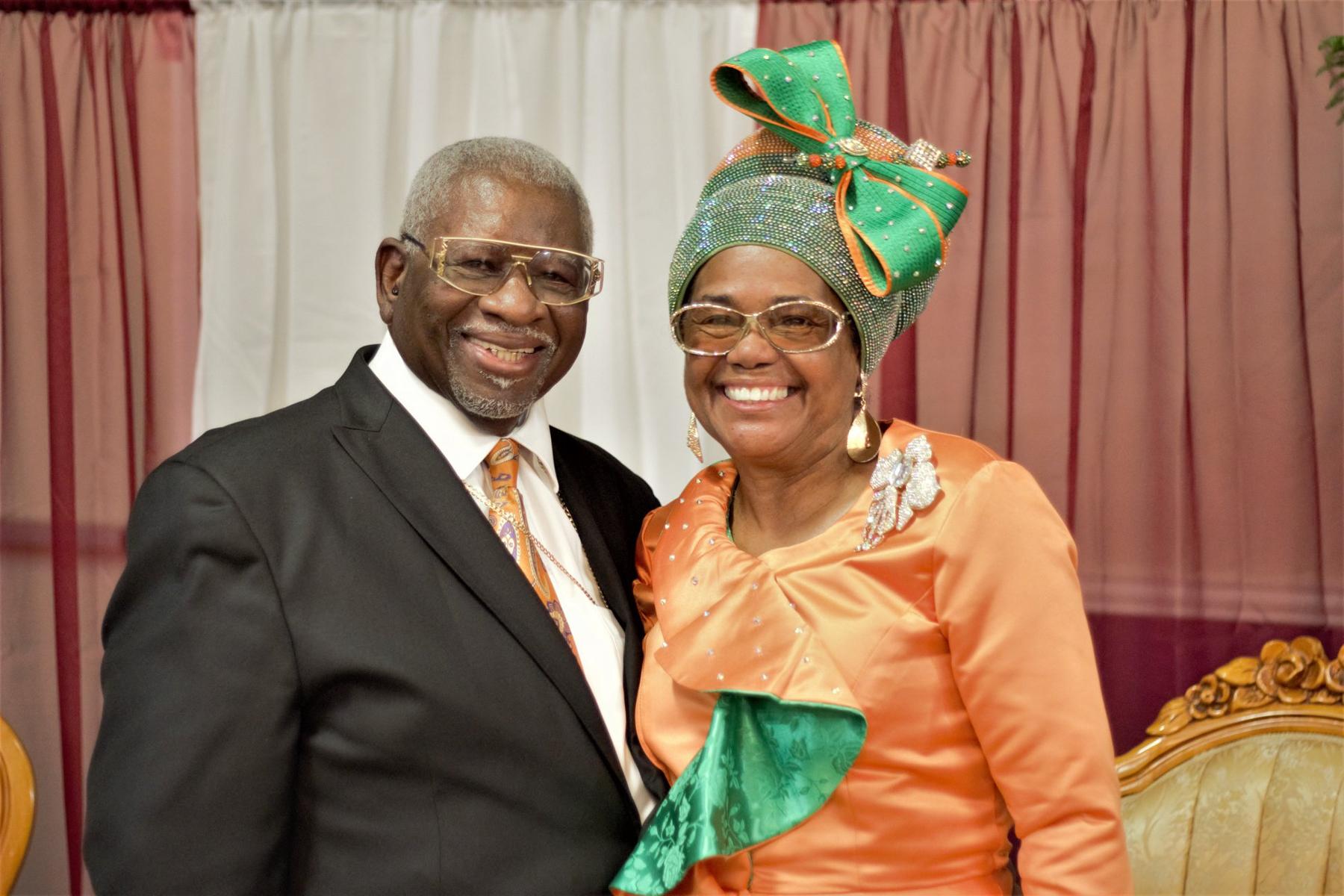 Christ Holy Temple founding leaders smiling together